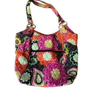 Vera Bradley Quilted Shoulder Bag | Floral Paisley | Multicolor | Y2K preppy